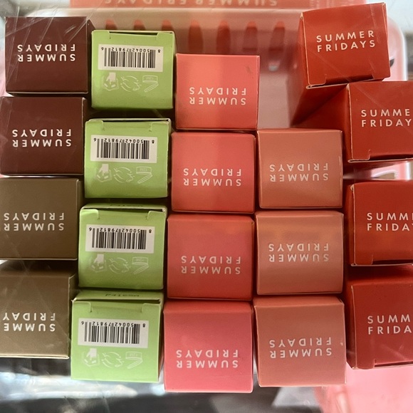 Sephora Summer Fridays Lip Butter Balm makeup vegan gloss cosmetics lipstick - Picture 2 of 4